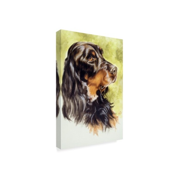 Barbara Keith 'Gordon Setter' Canvas Art,22x32